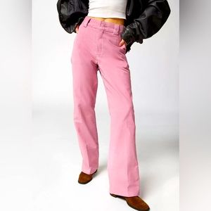 Pink Corduroy Dickies